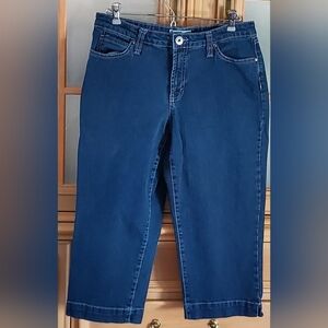 Jeanstar Dark Blue Cropped Jeans